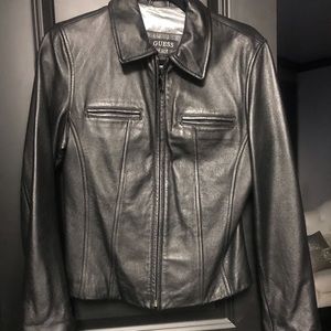 Guess leather jacket